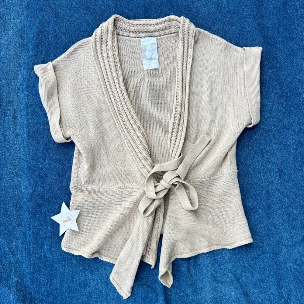 Y2k Extra Touch Belted Sweater Vest View 2